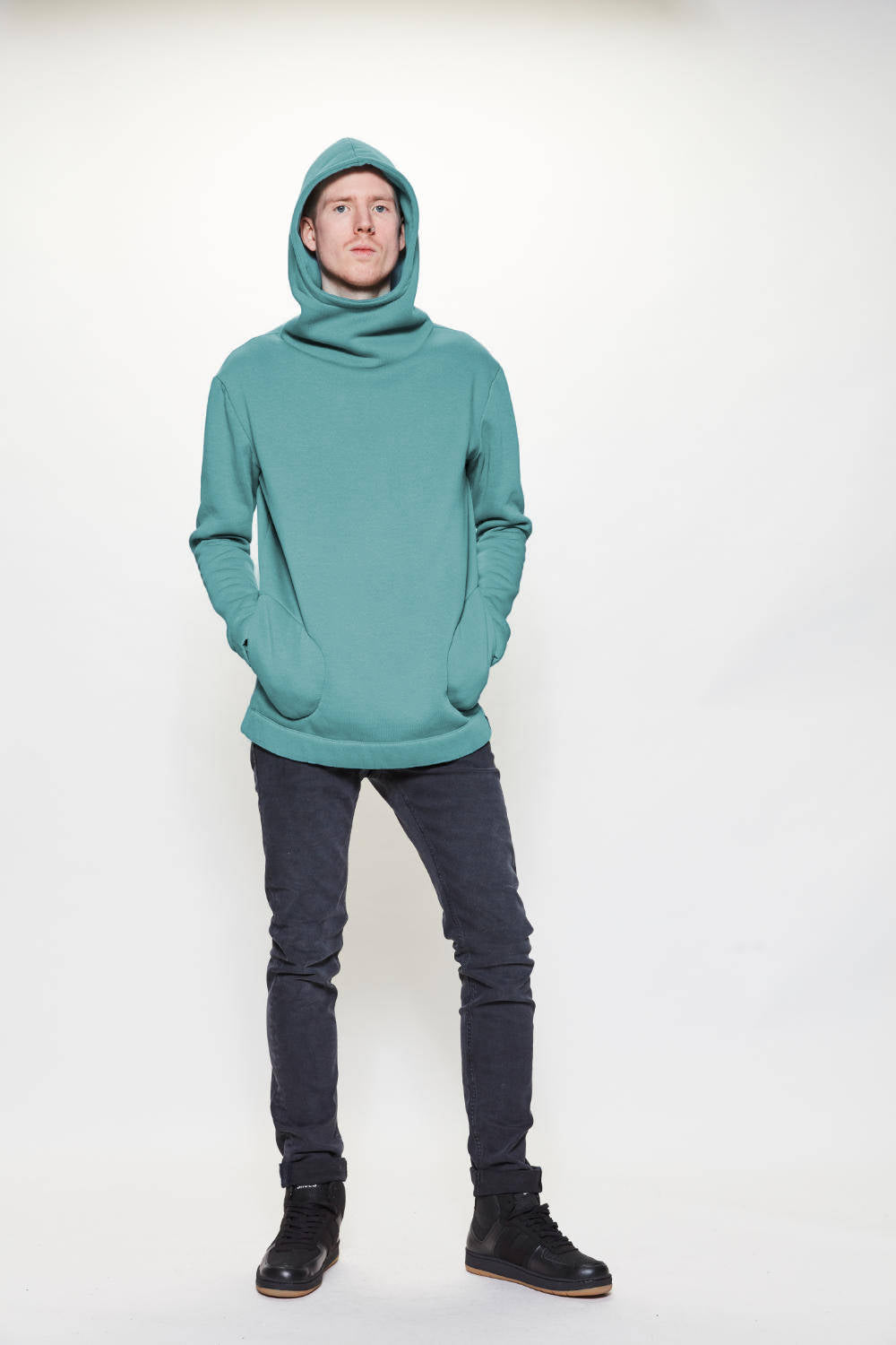 Hoodie LONG Heavy Sweat mint