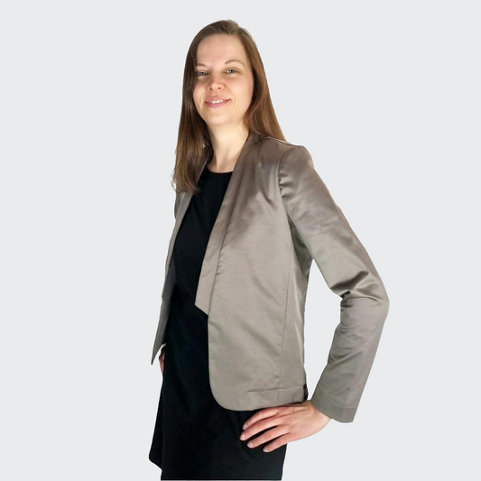 Blazer UPCYCLING taupe