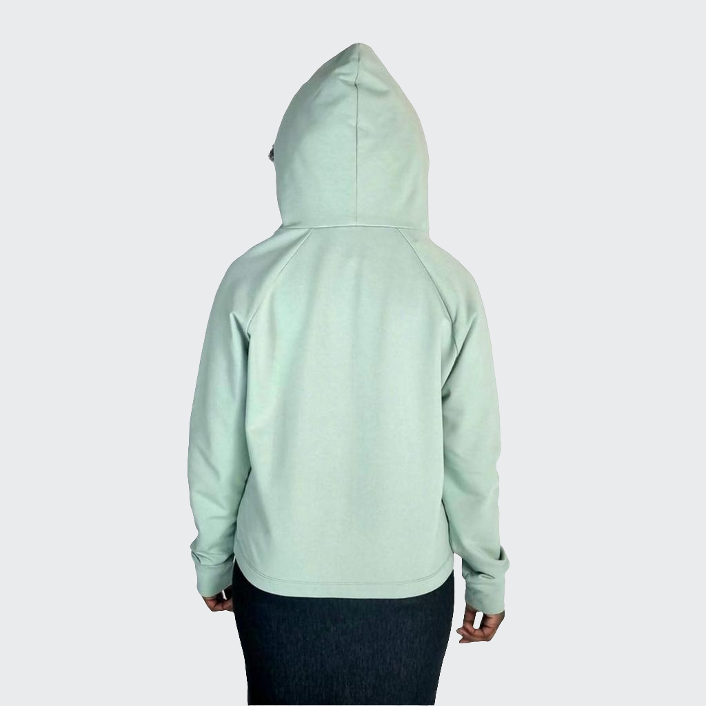 Hoodie BOXY French Terry mint