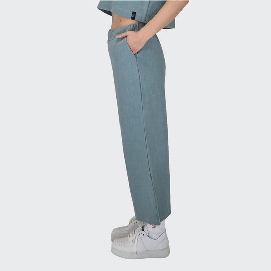 Hose CULOTTE Leinen mint