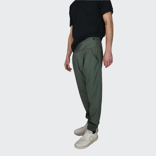 Hose BAGGY Bambusviskose oliv