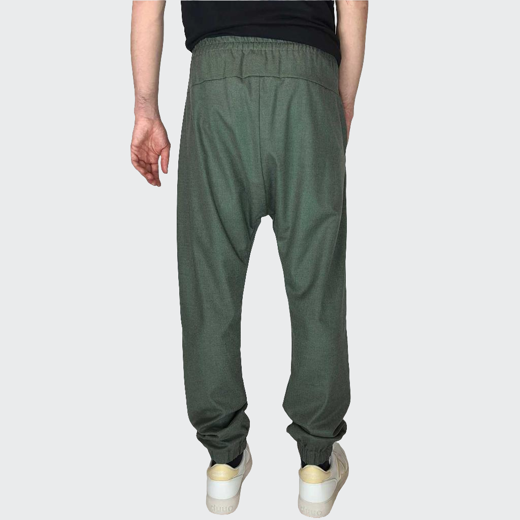 Hose BAGGY Bambusviskose oliv