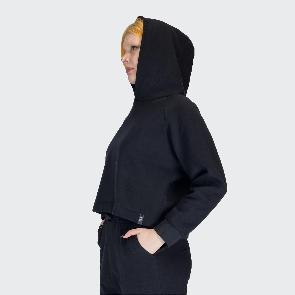 Hoodie BOXY Heavy Sweat schwarz