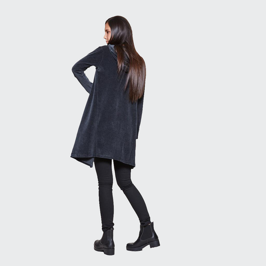 Kapuzenmantel HEAVY NICKI anthrazit