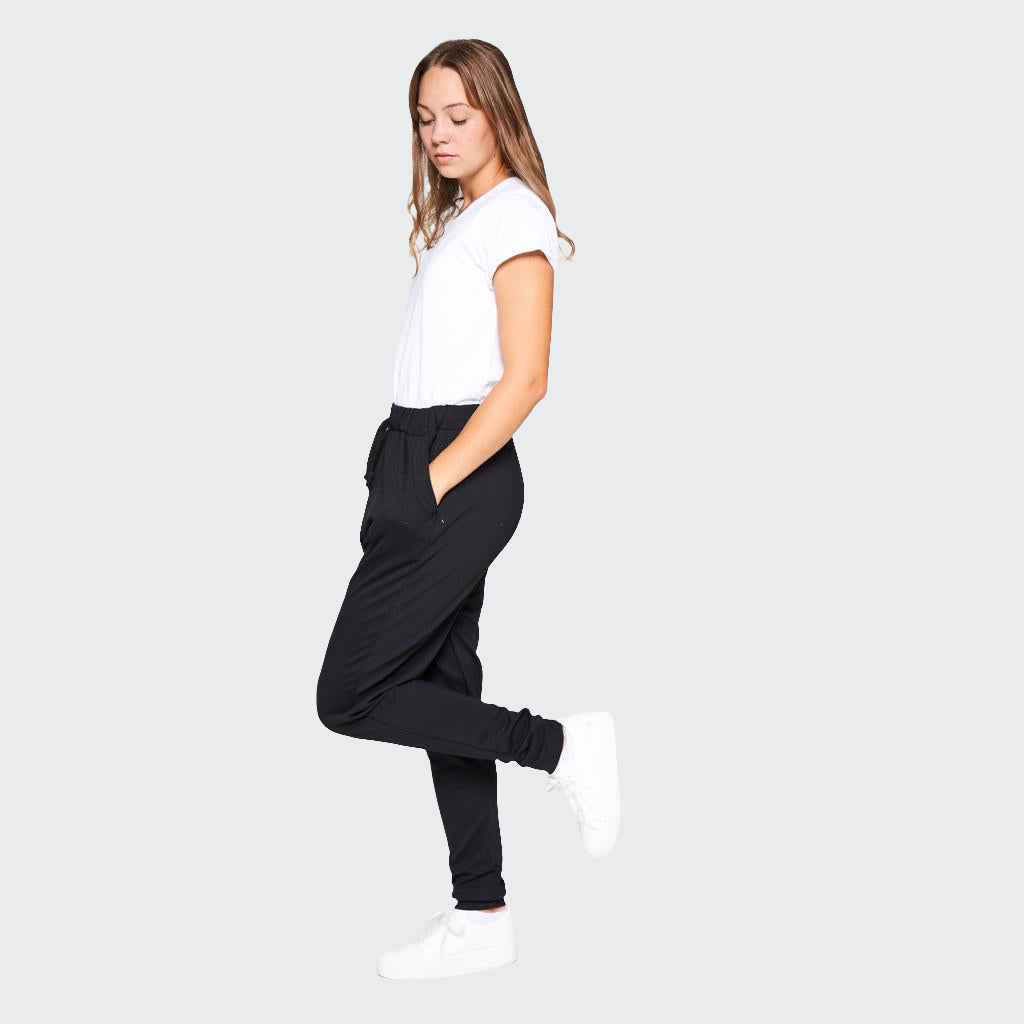 Jogginghose SLIM HIGH WAIST French Terry schwarz