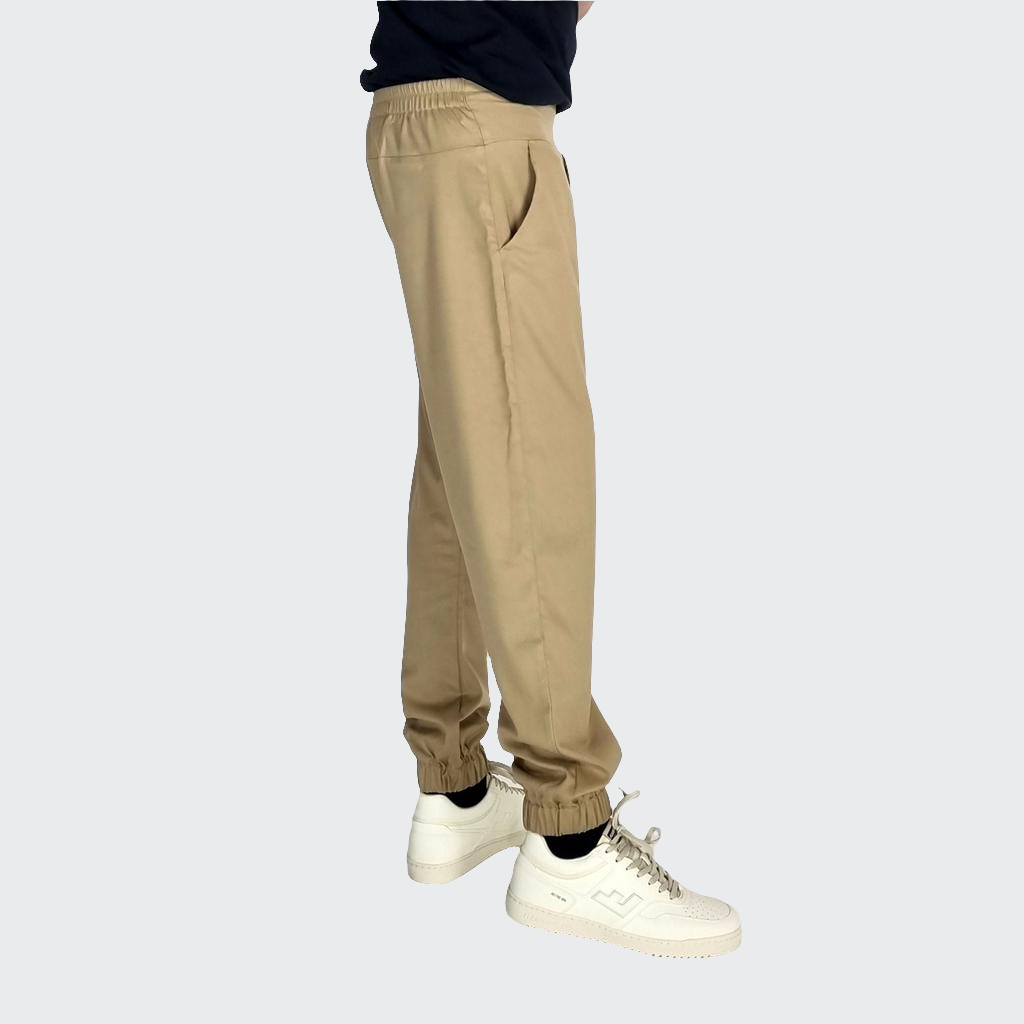 Hose BAGGY Bambusviskose camel