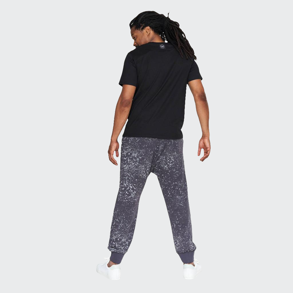 Jogginghose BAGGY Sprenkel grau