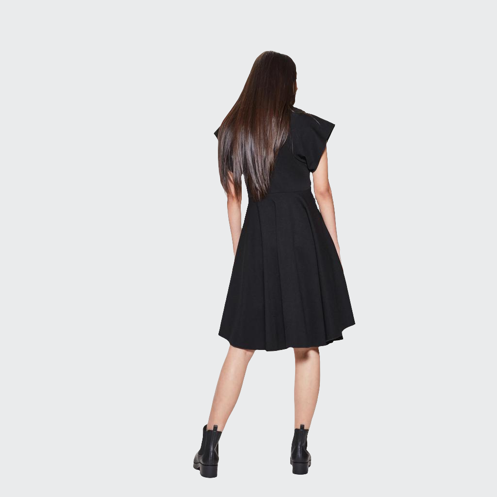 Kleid SWING Jersey schwarz
