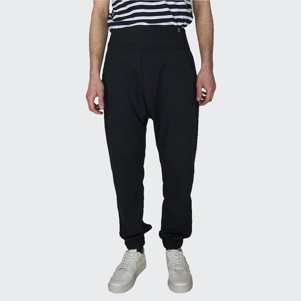 Hose BAGGY Bambusviskose schwarz