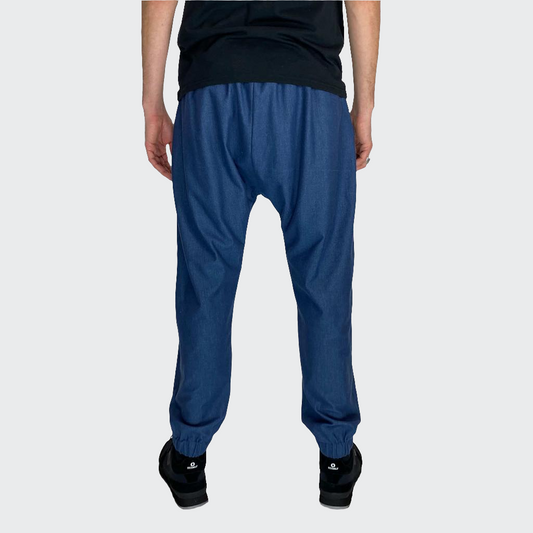 Hose BAGGY Denim Stretch blau