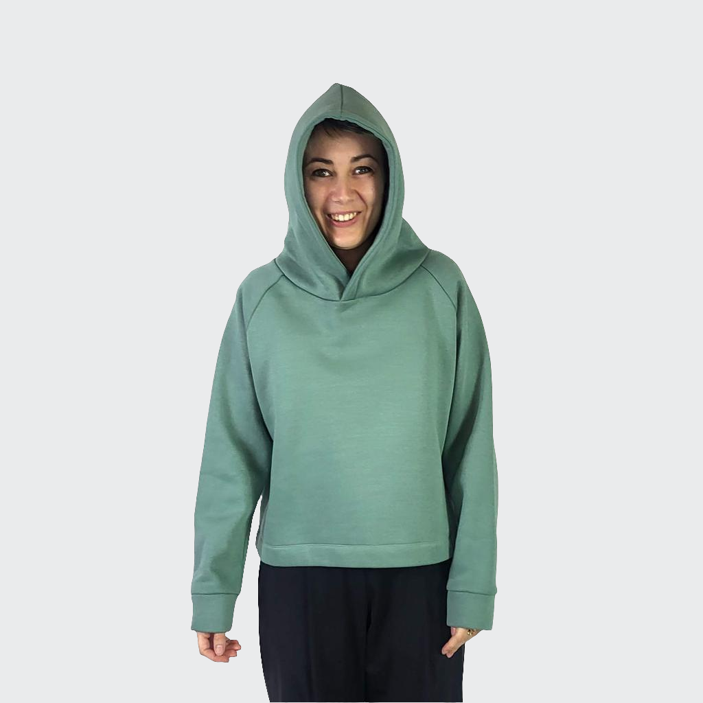 Hoodie BOXY Heavy Sweat mint