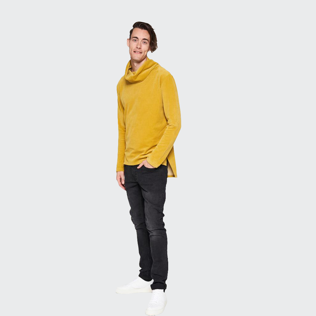 Pullover VOKUHILA Nickicord senfgelb