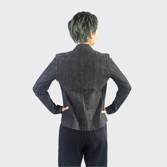 Blazer DENIM schwarz