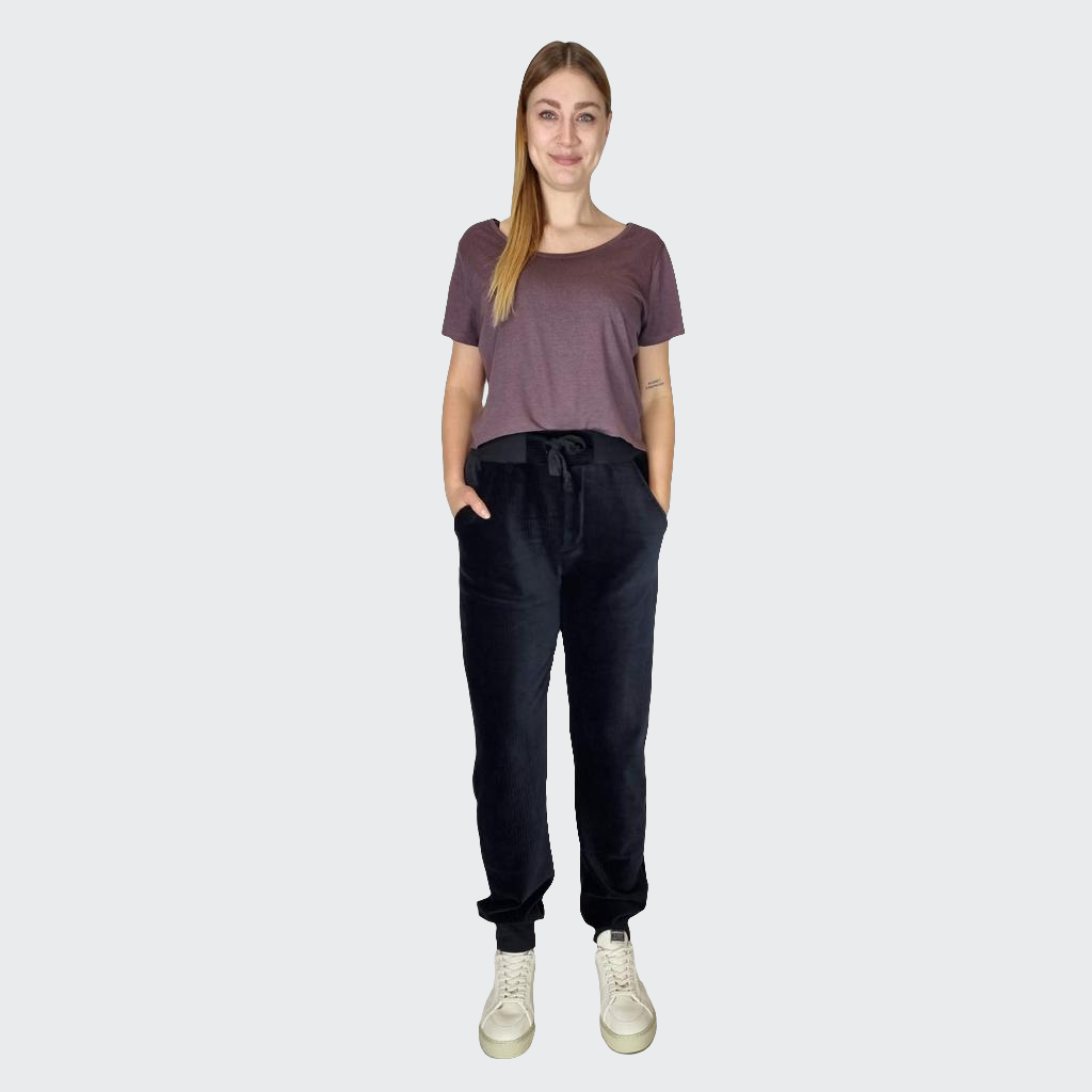 Jogginghose REGULAR Nickicord schwarz