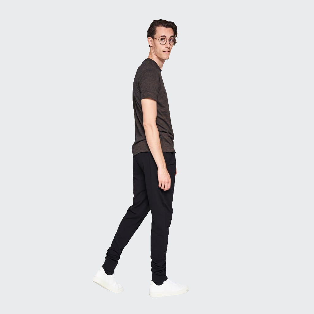 Jogginghose SLIMFIT French Terry schwarz