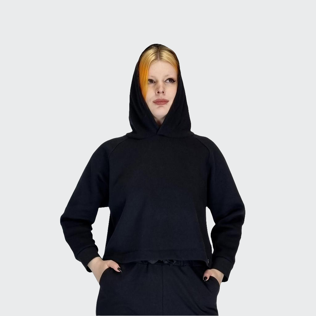 Hoodie BOXY Heavy Sweat schwarz