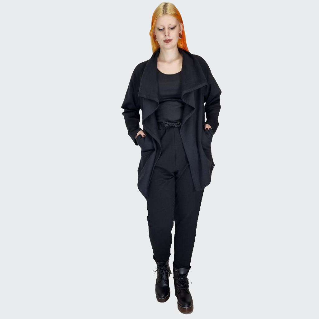 Mantel SWEAT schwarz