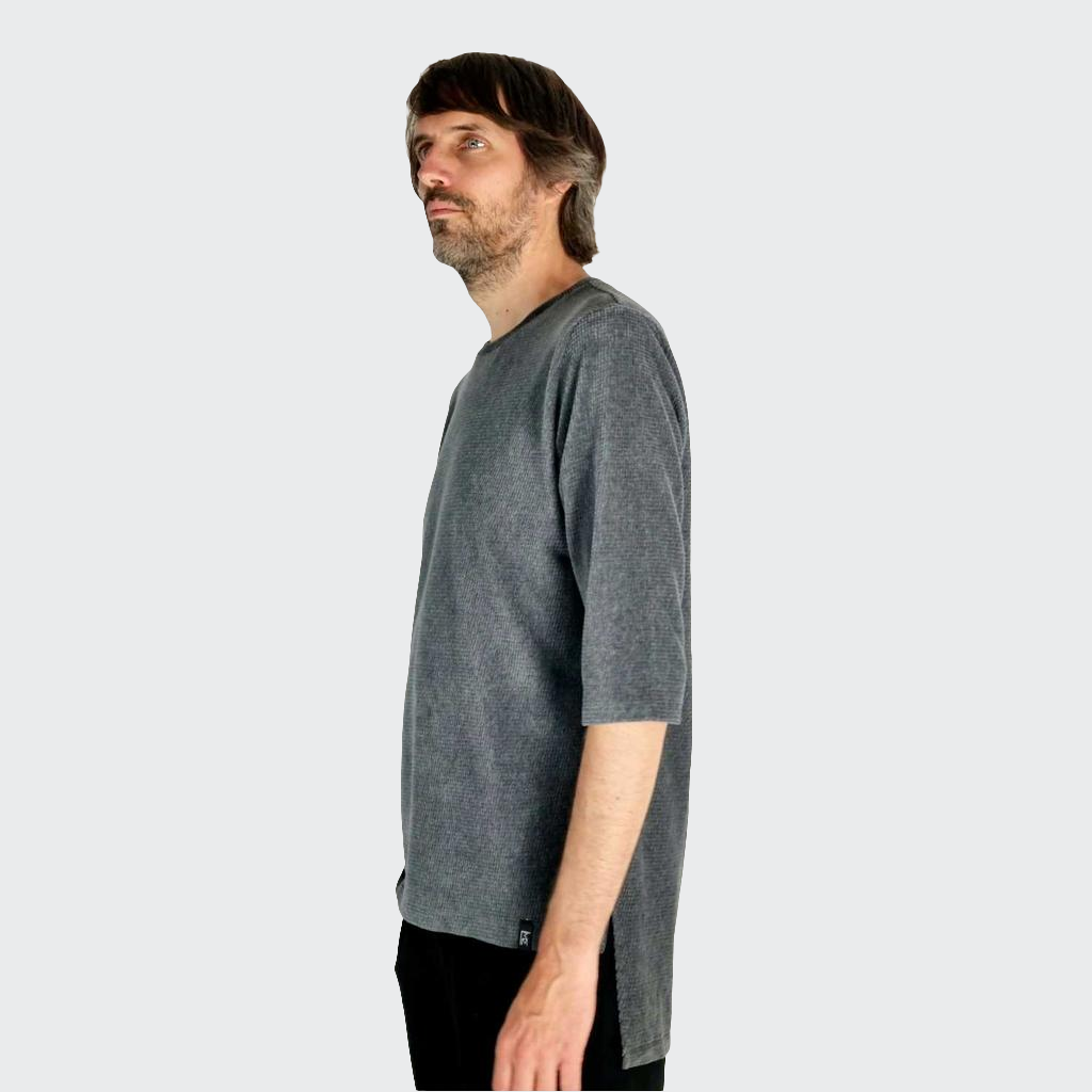 Shirt VOKUHILA Waffelnikki grau