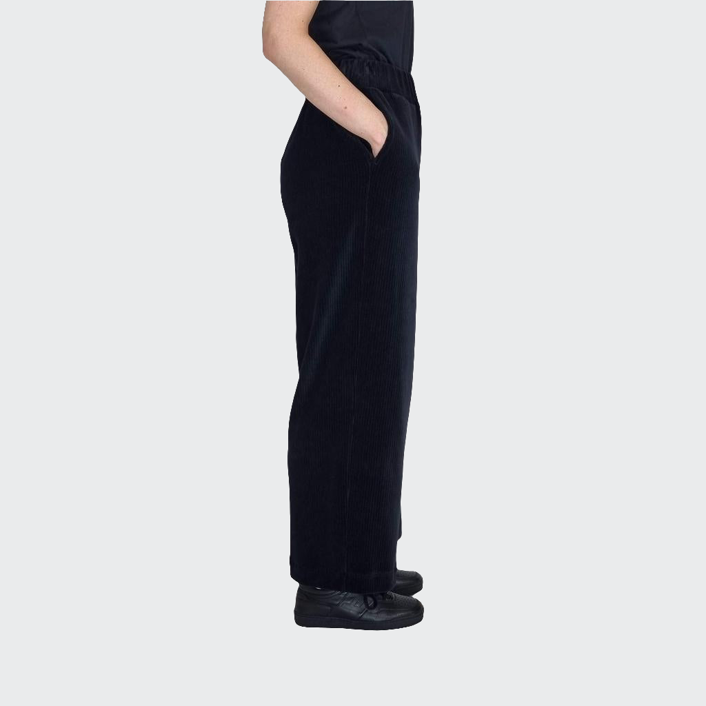 Hose WIDE Nickicord schwarz