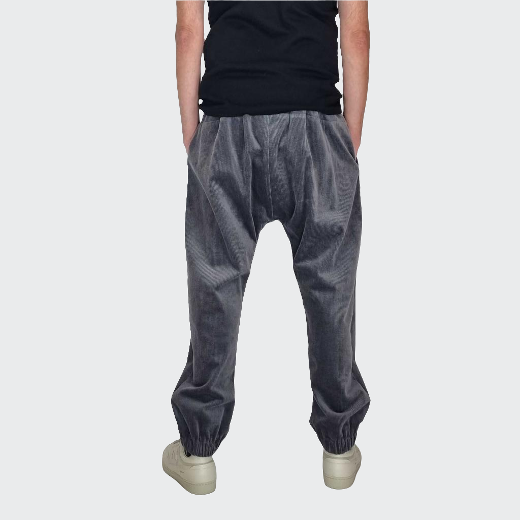 Hose BAGGY Cord dunkelgrau