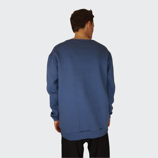 Pullover BÜNDCHEN Heavy Sweat blau