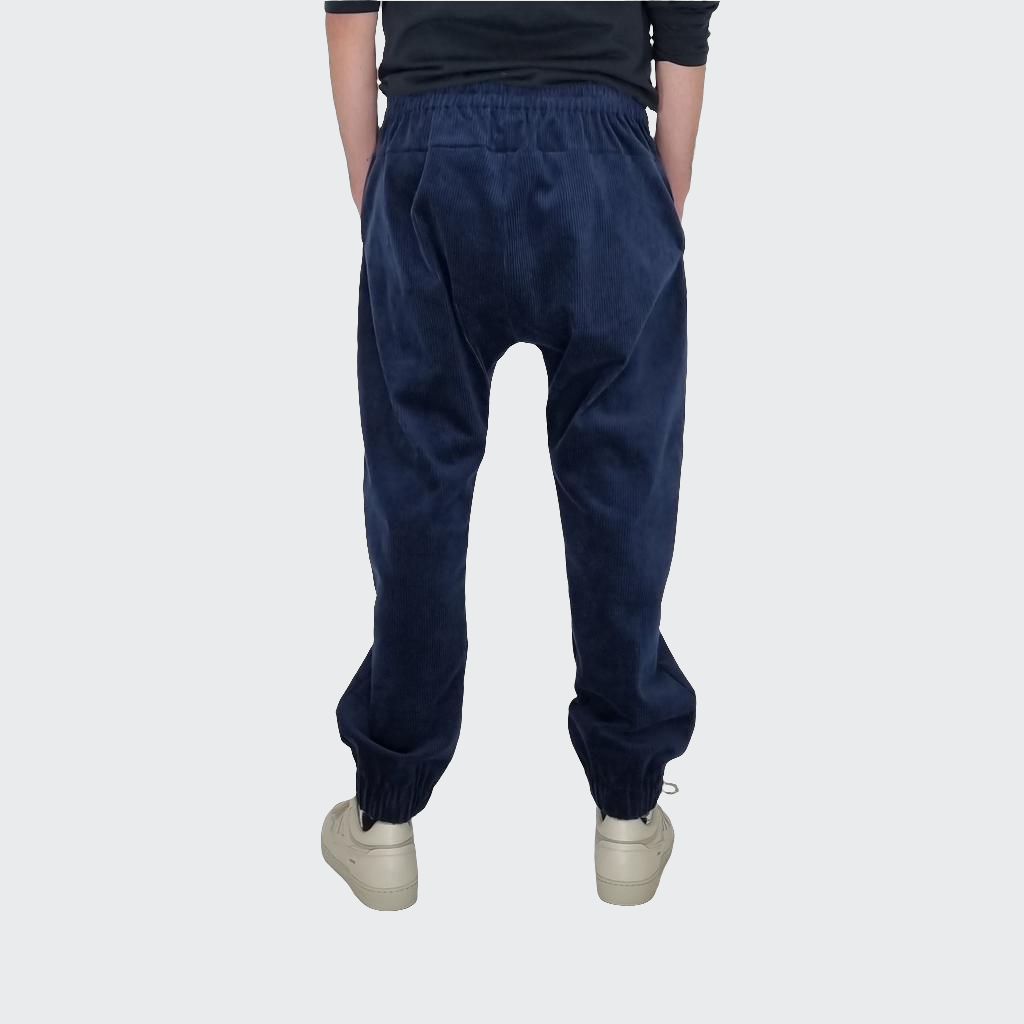 Hose BAGGY Cord navy