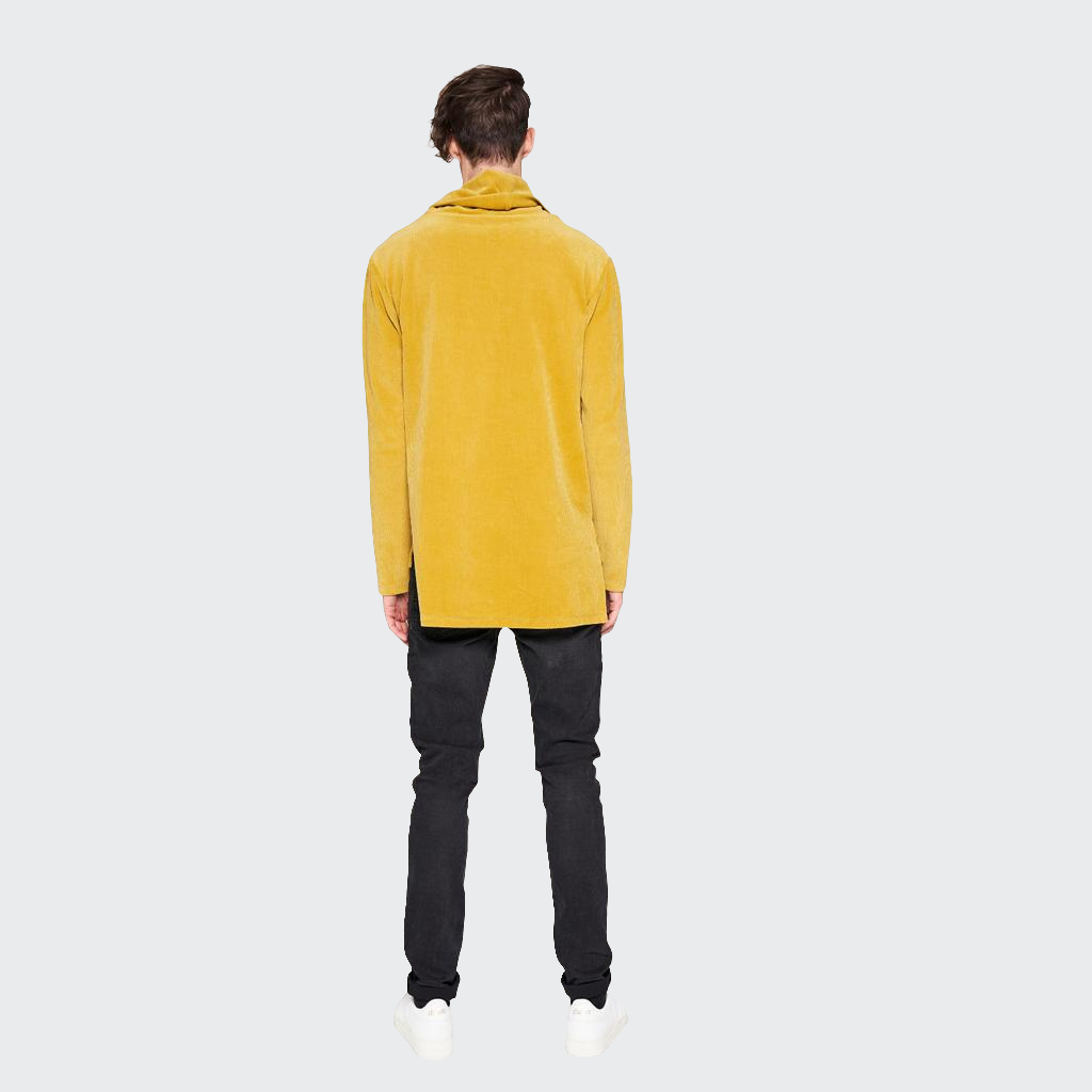 Pullover VOKUHILA Nickicord senfgelb