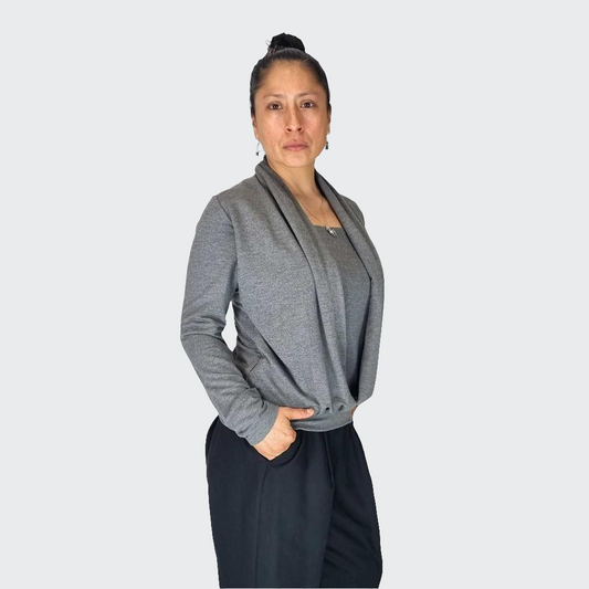 Shirt SCHALKRAGEN Bambus-Viskosejersey dunkelgrau