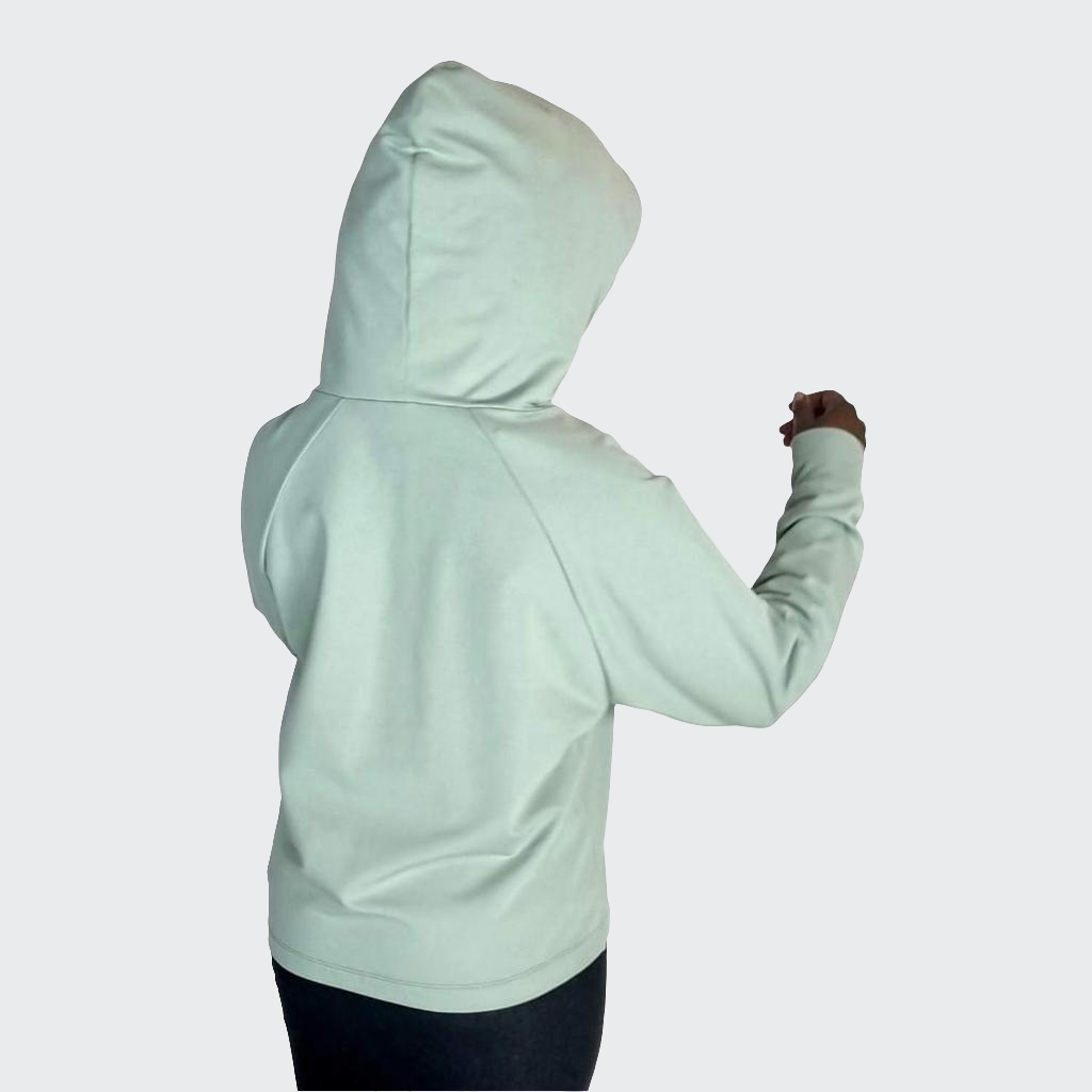 Hoodie BOXY French Terry mint