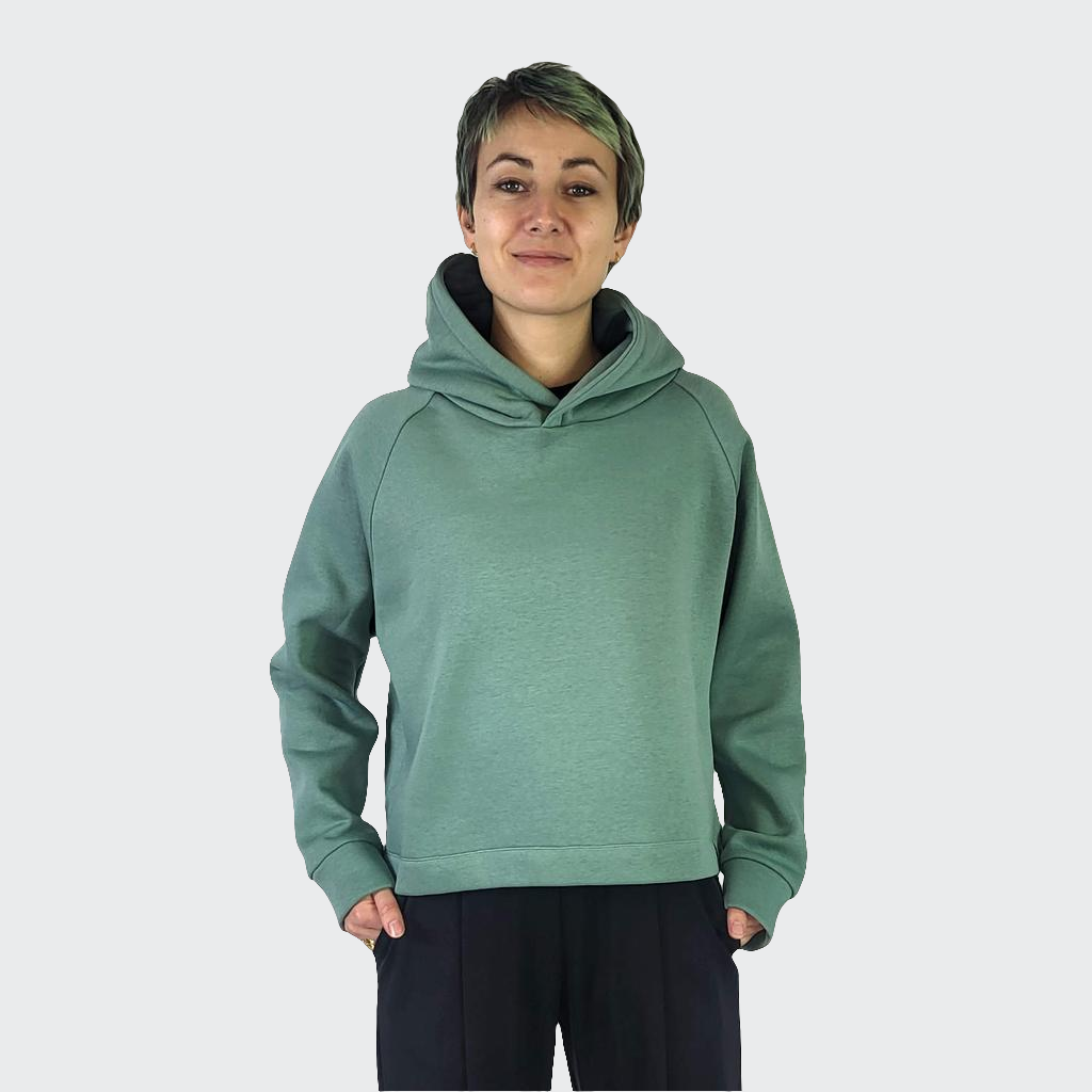 Hoodie BOXY Heavy Sweat mint