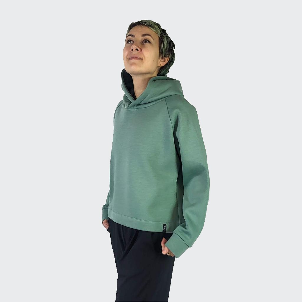 Hoodie BOXY Heavy Sweat mint