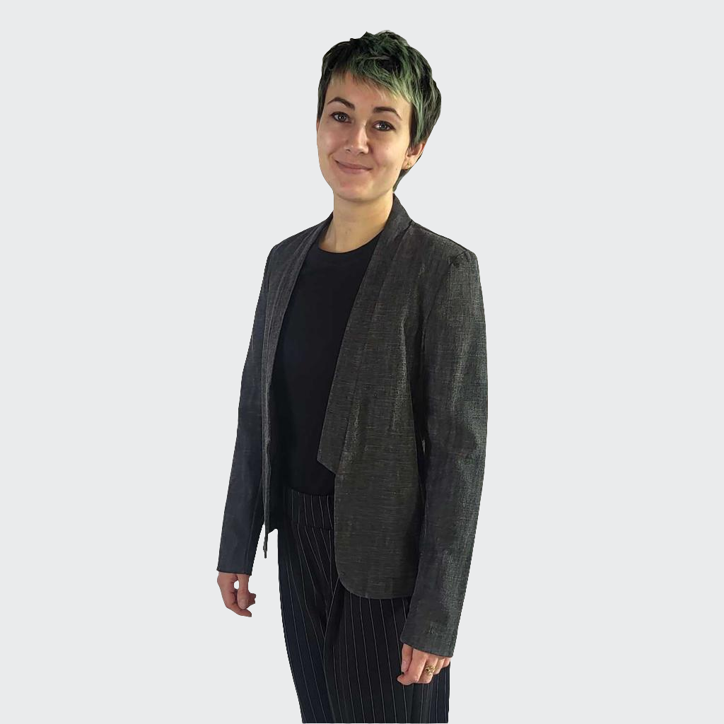 Blazer DENIM schwarz