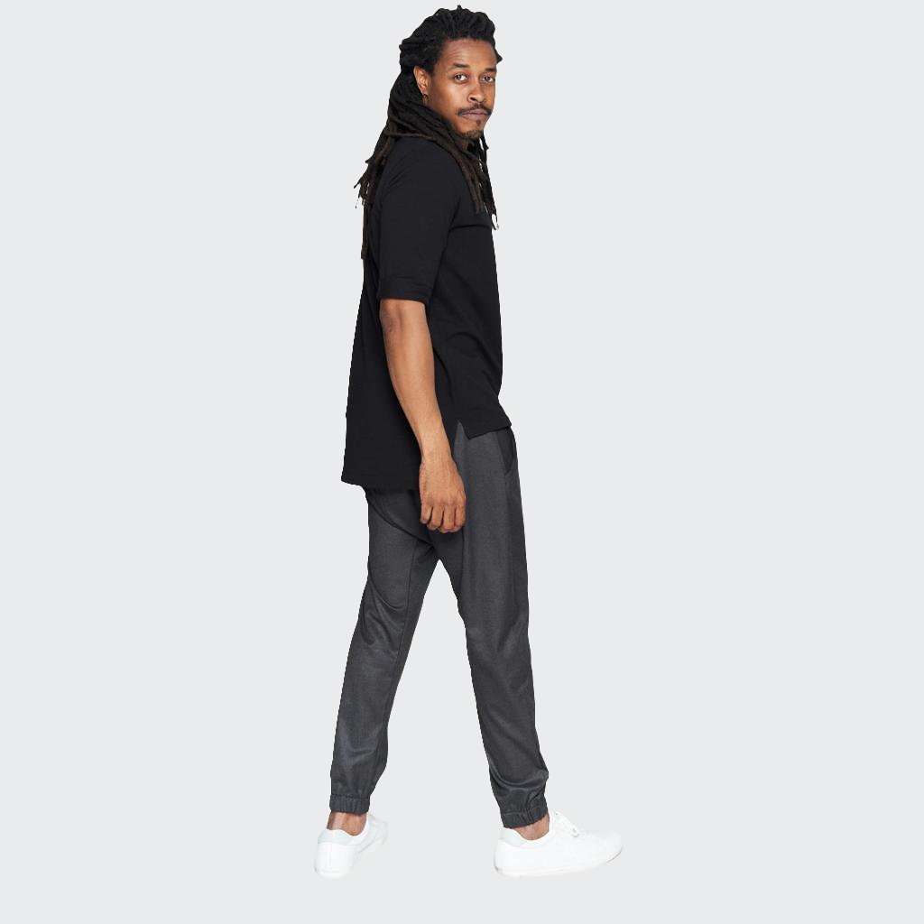 Shirt VOKUHILA French Terry schwarz