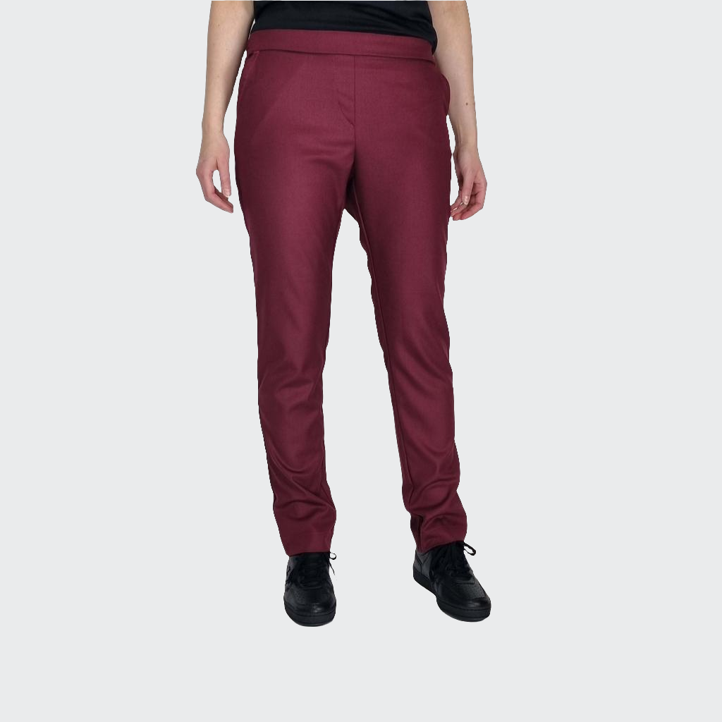 Hose SLIM Bambusviscose berry