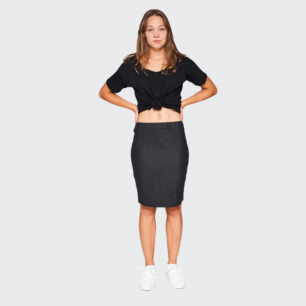 Minirock DENIM STRETCH schwarz