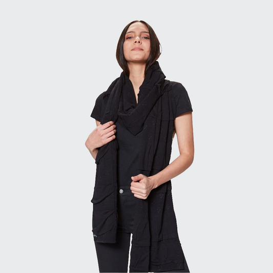 Maxischal UPCYCLING schwarz