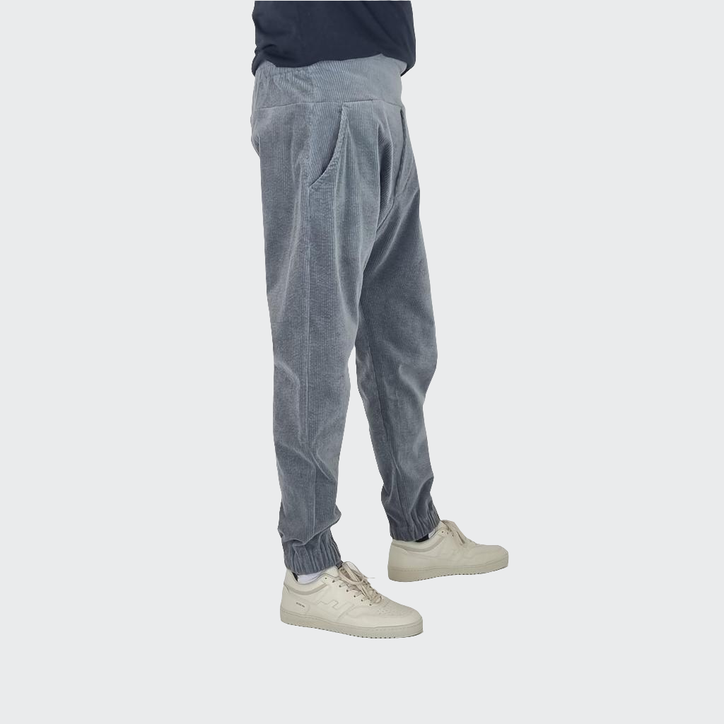Hose BAGGY Cord mittelgrau