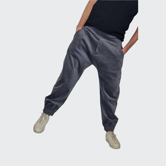 Hose BAGGY Cord dunkelgrau