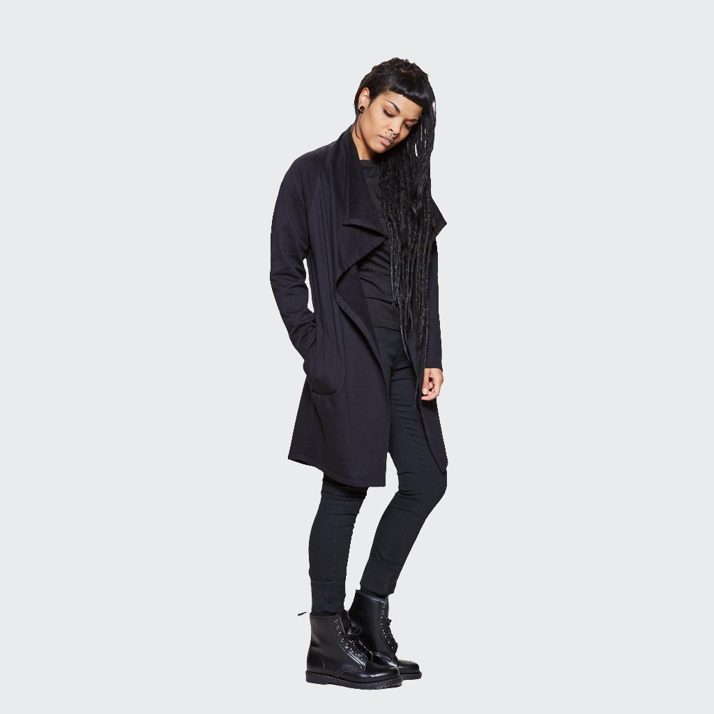 Mantel SWEAT schwarz