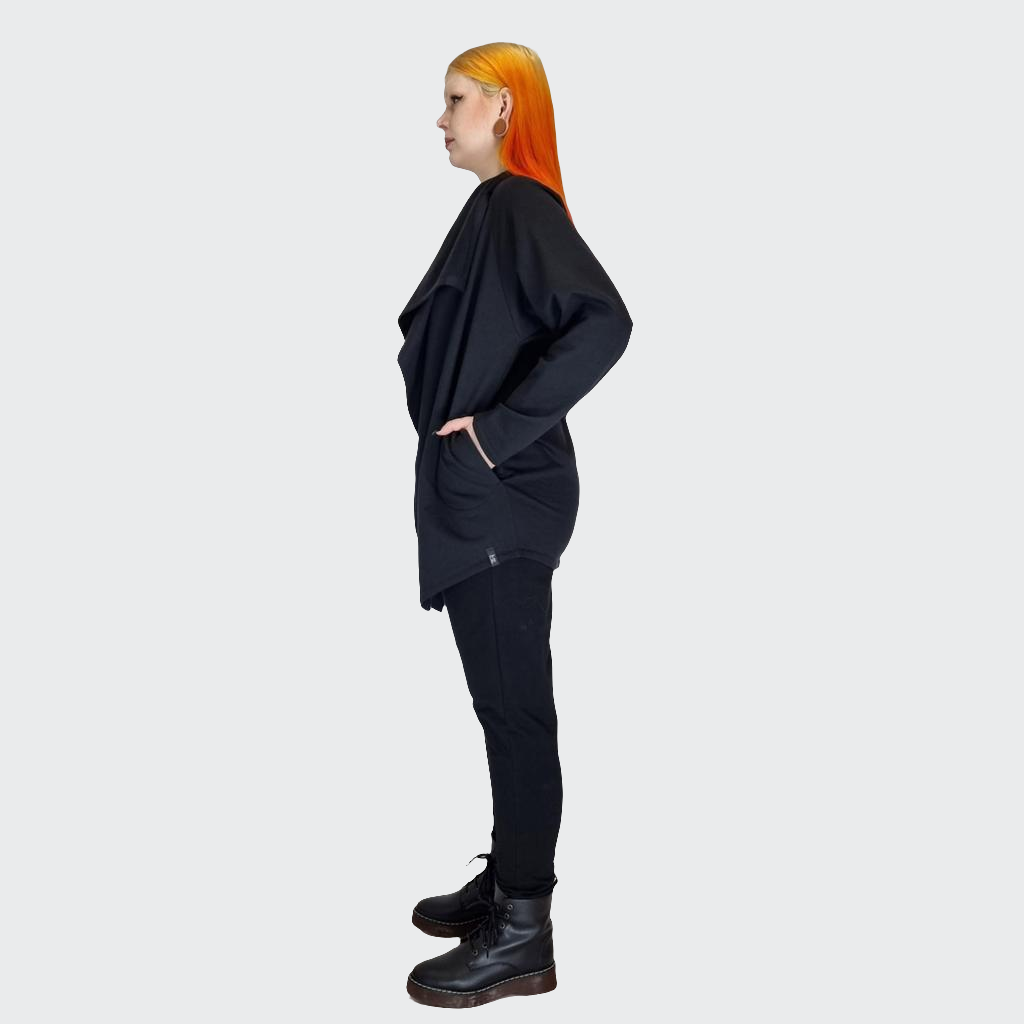 Mantel SWEAT schwarz