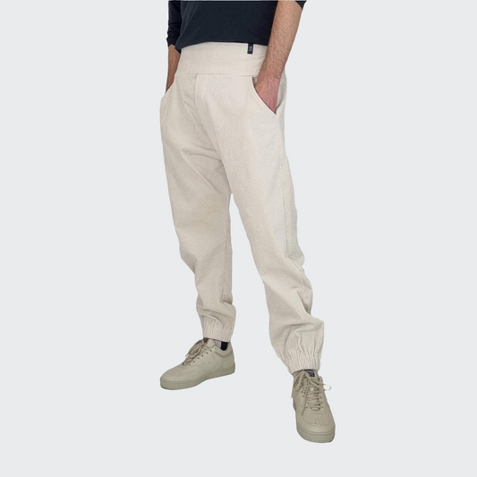 Hose BAGGY Cord sand