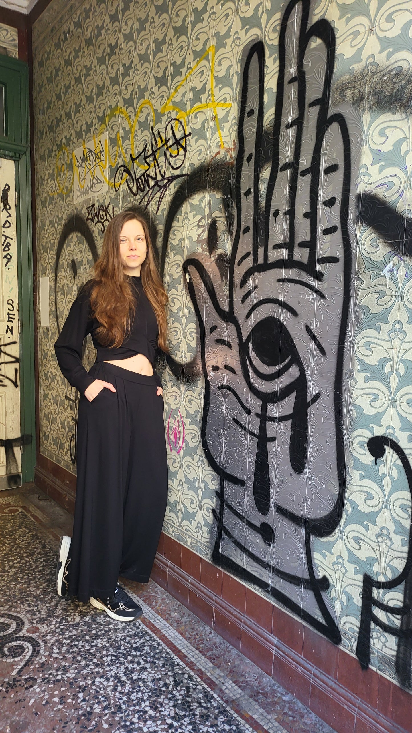 Look BAMBUSVISKOSE schwarz