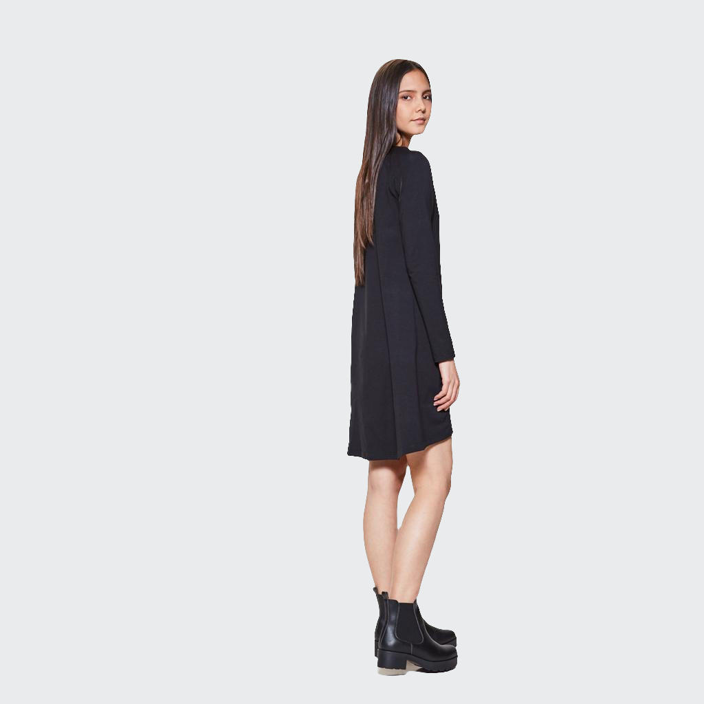 Kleid A-FORM Jersey schwarz