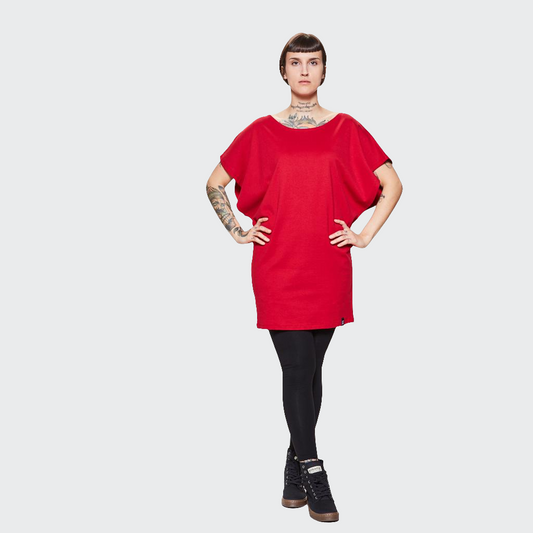 Longshirt OVERSIZED Jersey rot