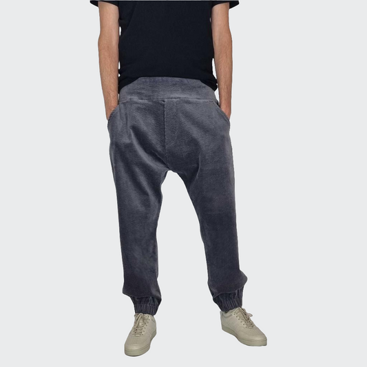 Hose BAGGY Cord dunkelgrau