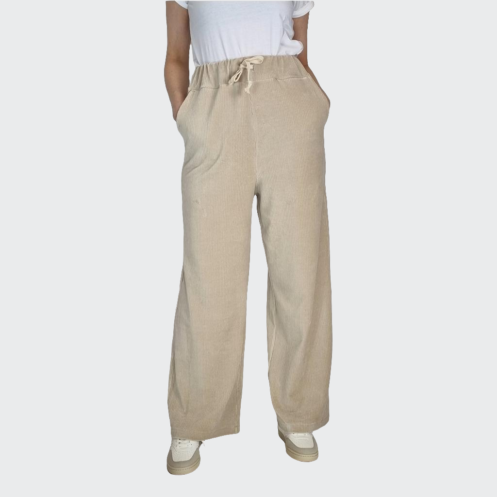 Hose lang EXTRA WIDE Nickicord sand