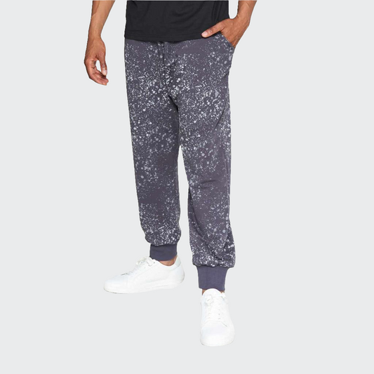 Jogginghose BAGGY Sprenkel grau