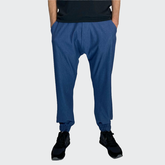 Hose BAGGY Denim Stretch blau