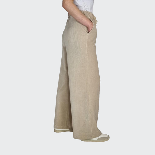 Hose lang EXTRA WIDE Nickicord sand