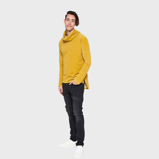 Pullover VOKUHILA Nickicord senfgelb
